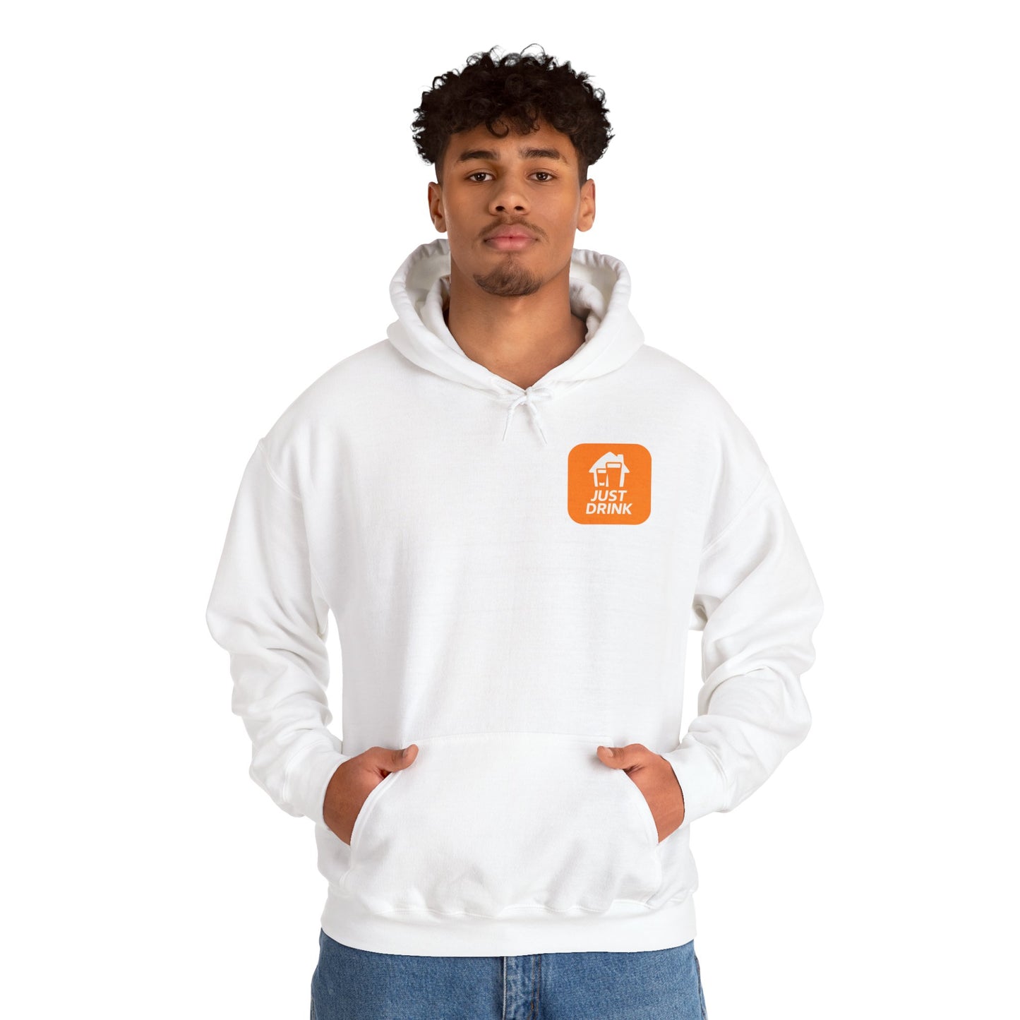 Just Drink Hooded Sweatshirt - Unisex Heavy Blend™