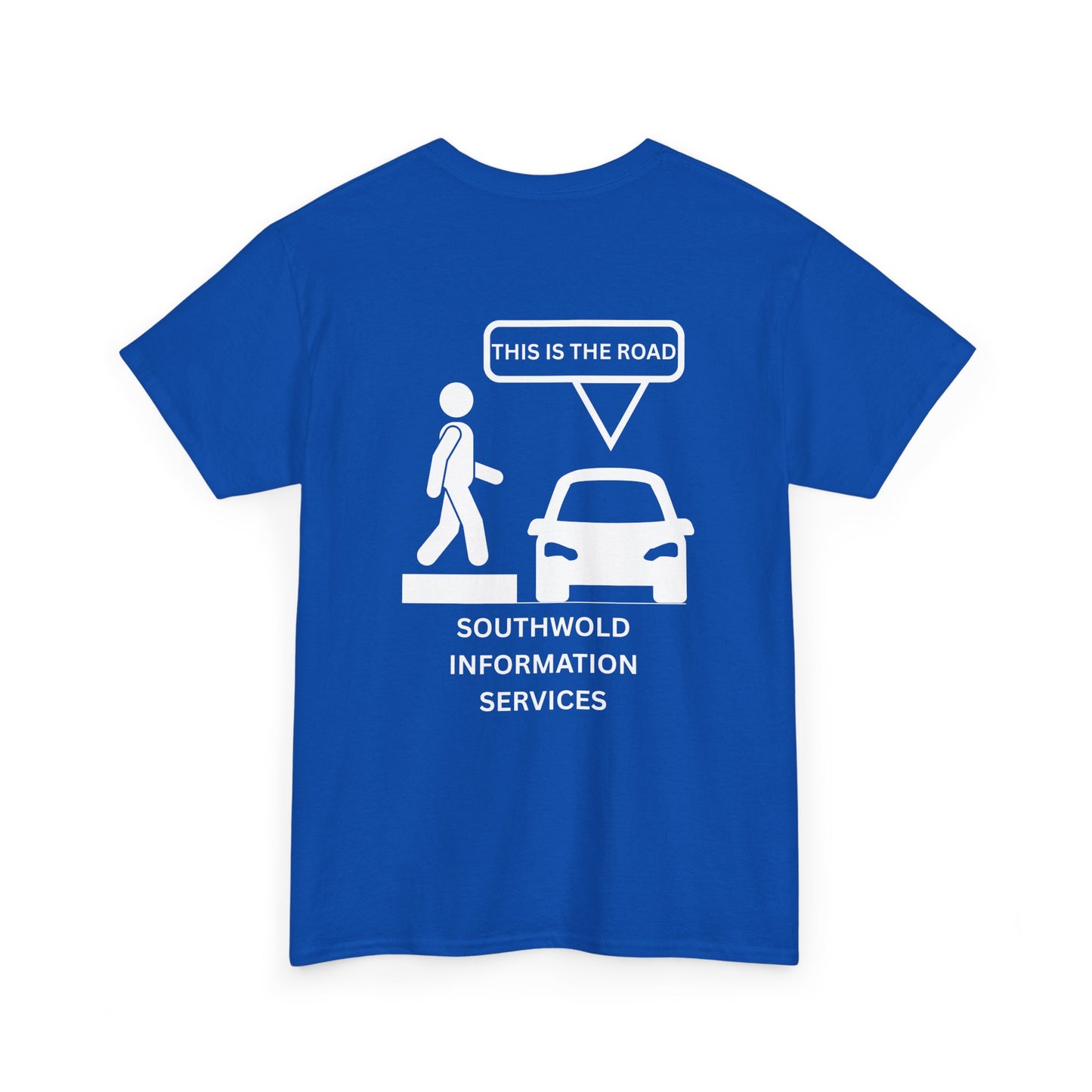 Southwold Information Services Road Safety Tee -Unisex Heavy Cotton Tee
