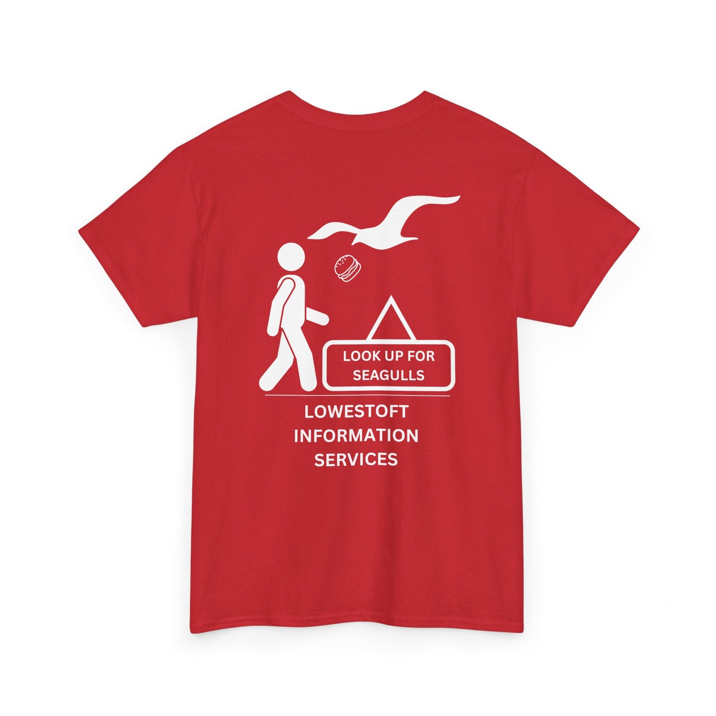 Lowestoft Information Services Safety Tee -Unisex Heavy Cotton Tee
