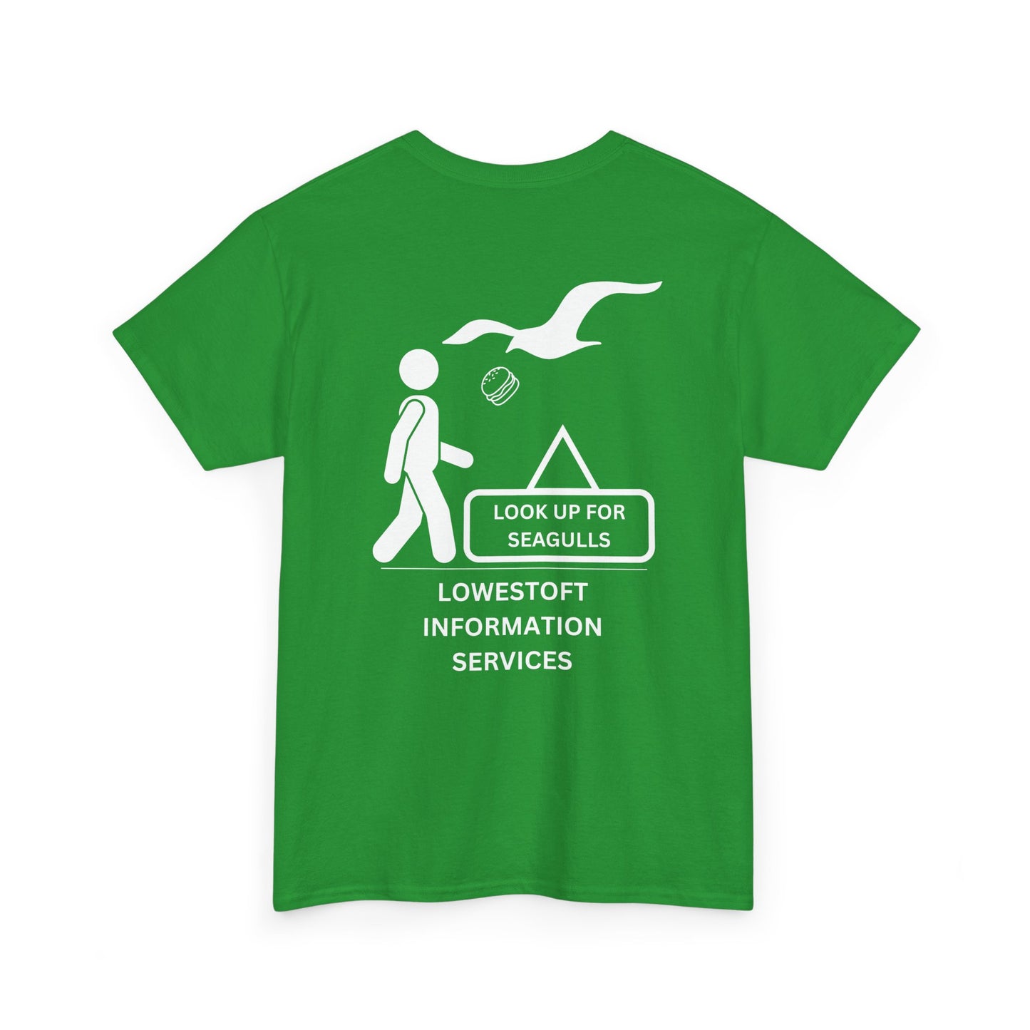 Lowestoft Information Services Safety Tee -Unisex Heavy Cotton Tee