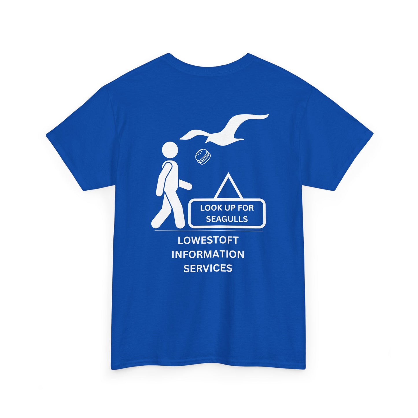 Lowestoft Information Services Safety Tee -Unisex Heavy Cotton Tee