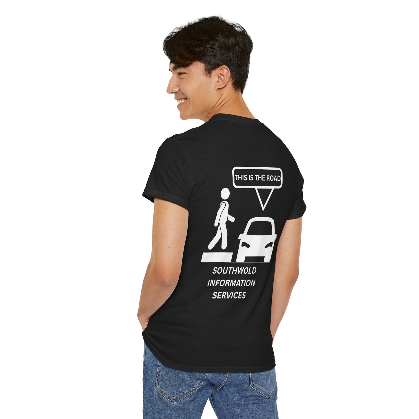 Southwold Information Services Road Safety Tee -Unisex Heavy Cotton Tee