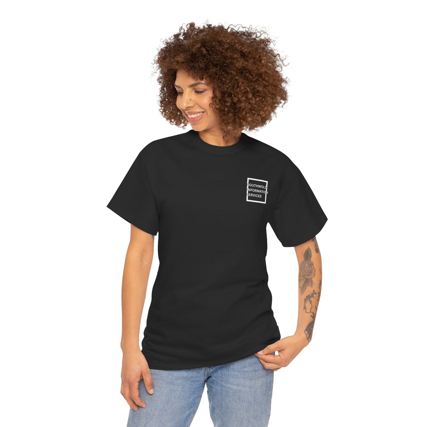 Southwold Information Services Road Safety Tee -Unisex Heavy Cotton Tee