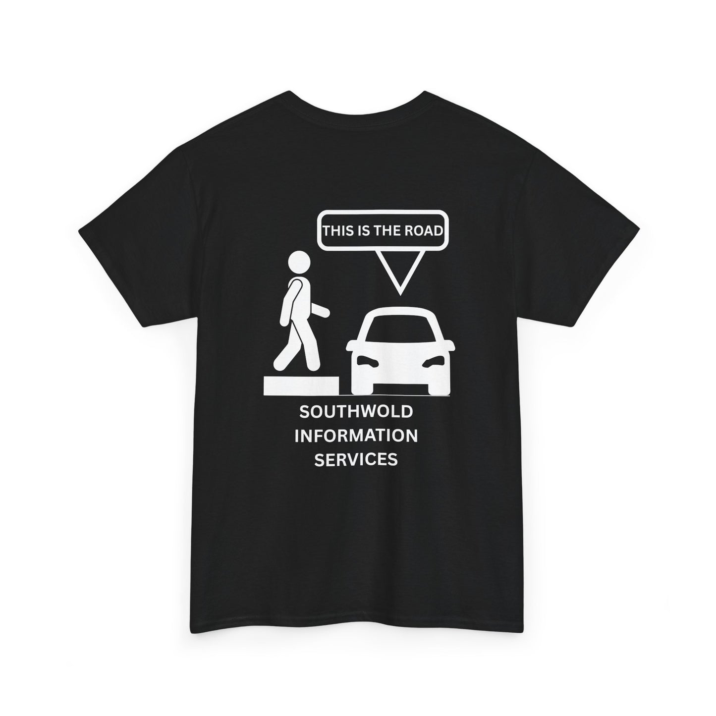 Southwold Information Services Road Safety Tee -Unisex Heavy Cotton Tee