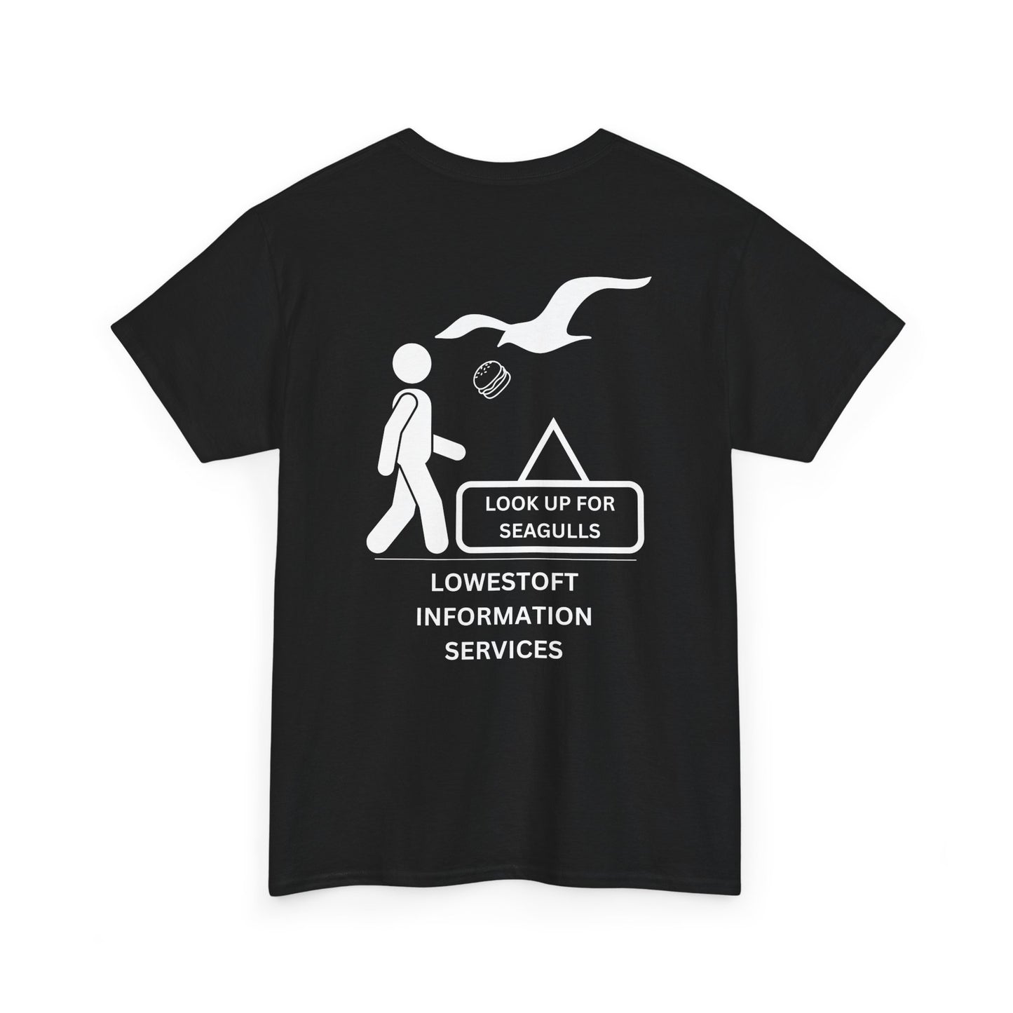 Lowestoft Information Services Safety Tee -Unisex Heavy Cotton Tee