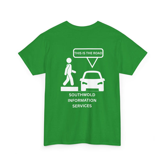 Southwold Information Services Road Safety Tee -Unisex Heavy Cotton Tee