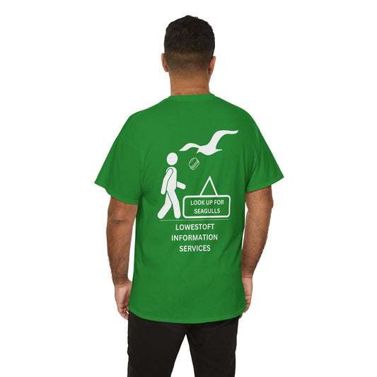Lowestoft Information Services Safety Tee -Unisex Heavy Cotton Tee