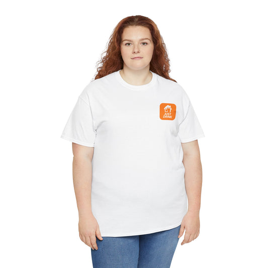 Just Drink Unisex Heavy Cotton Tee - Fun Drinking Vibes for Casual Hangouts