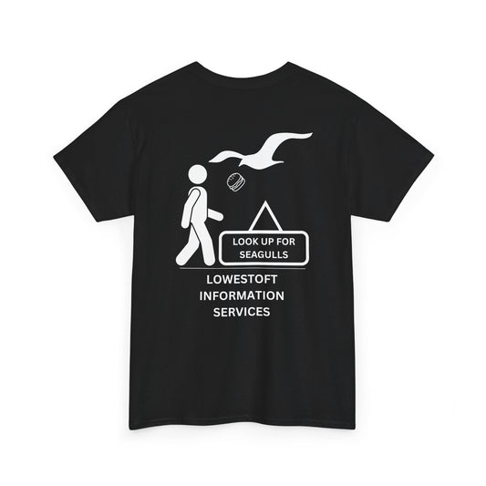 Lowestoft Information Services Safety Tee -Unisex Heavy Cotton Tee